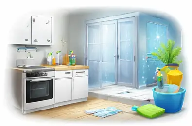 Bond Cleanig Kitchen